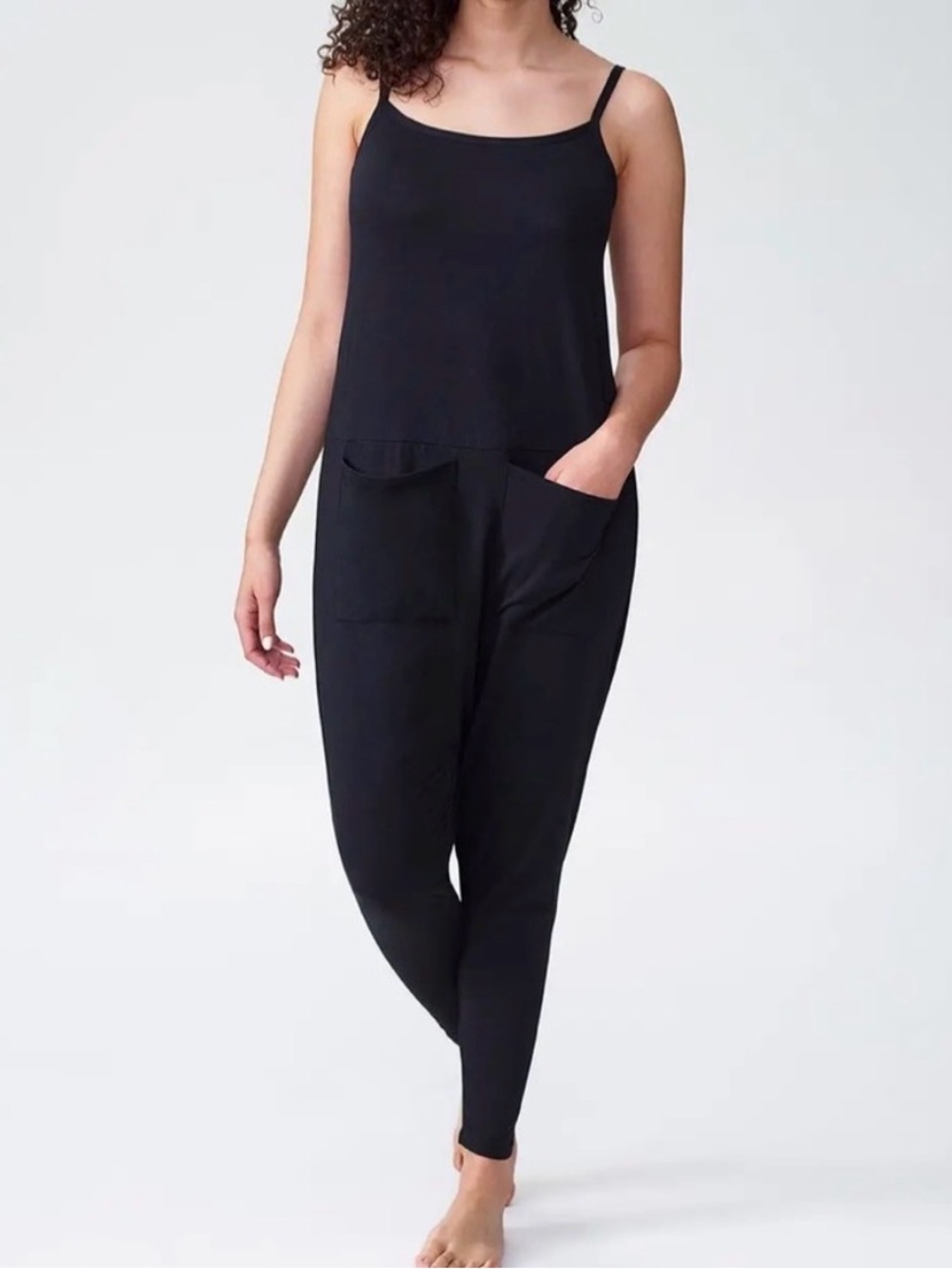Universal Standard NWT Jackson Sleeveless Jumpsuit in Black Size 4XS